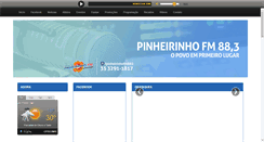 Desktop Screenshot of pinheirinhofm.com.br